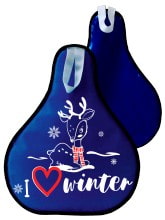 Сани-ледянка – Олененок, синий, 52х42 см (RT, 7217RT)