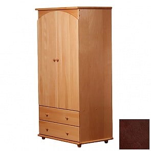 Шкаф детский для одежды Лель АБ 35, орех темный 35 (Лель, LIEL_АБ 35_орех темный 35)