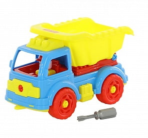 Конструктор-транспорт - Автомобиль-самосвал (Полесье, П-73006) (ассортимент)
