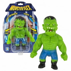 Тянущаяся фигурка Monster Flex – Франкенштейн, 15 см (1toy, Т18100-12)
