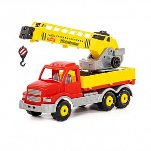 Автомобиль-кран с поворотной платформой Сталкер (Полесье, 56511)