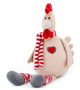 Мягкая игрушка - Петушок Гриша, 30 см (Orange, 6006/30)