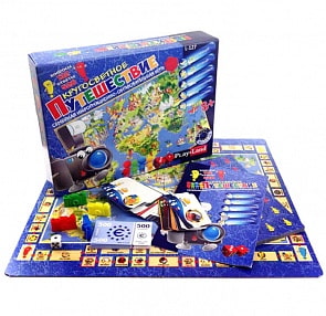 Настольная игра Кругосветное путешествие (PlayLand, L-127)