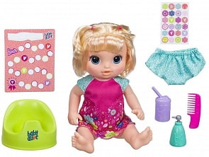 Интерактивная кукла – Танцующая малышка, блондинка. Baby Alive (Hasbro, e0609)