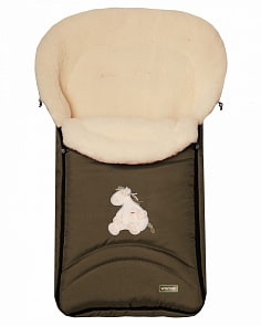 Спальный мешок в коляску №07 - North pole, хаки (Womar, 00-0013361 _хаки)