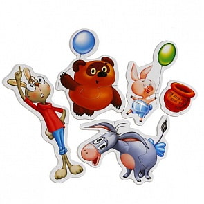 Макси-пазлы – Винни-Пух, 8 развивающих картинок (Умка, 4690590118108sim)