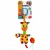 Текстильная игрушка подвеска с погремушками - Чудесный жирафик  - миниатюра №1
