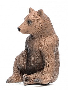 Фигурка Медвежонок - Гризли (Mojo, 387217)