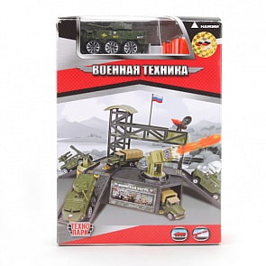Командный пункт - Военная техника, с машиной, с пусковой системой и аксессуарами (Технопарк, 28526sim)