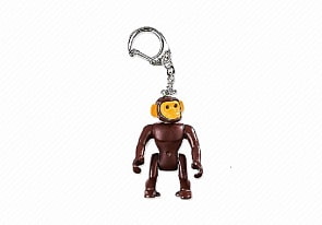 Брелок: Шимпанзе, с цепочкой и колечком (Playmobil, 6611pm)