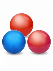 Мяч, окрашенный, 20 см (Русский стиль, П6-200) (ассортимент)