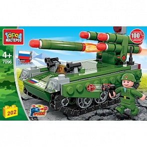 Конструктор Армия: Бук, с фигуркой, 202 деталей (Город мастеров, 7096-KK)