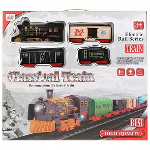 Железная дорога со светом, с аксессуарами, длина полотна 78 см (B1448655)