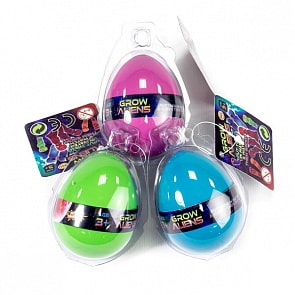 Игрушка яйцо с инопланетянином, растущим в воде, малое (HGL, SV12882)