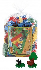 Конструктор Фермер, 235 элементов в мешке (Полесье, 0859)