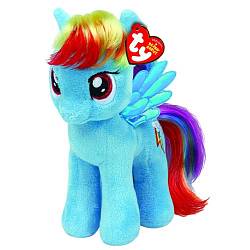 Мягкая игрушка пони Радуга Дэш (Rainbow Dash). My Little Pony. (TY Inc., 41005) - миниатюра
