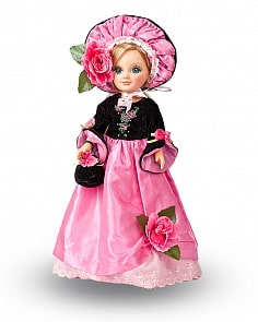 Интерактивная кукла Анастасия Фуксия, 42 см (Весна, В1825/о)