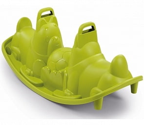 Качели-балансир - Собачки, зеленые (Smoby, 830201)