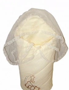 Комплект на выписку - Мишка на Луне, Н1981, весна, шампань (Мой Ангелок, 00-0011836 _шампань)