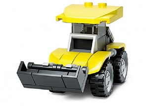 Конструктор - Бульдозер, 37 деталей (Sluban, M38-B0592A)