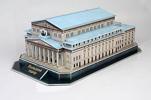 Объёмный пазл серии Россия, Большой театр (Cubicfun, C149h)