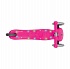Самокат Globber Primo Starlight со светящейся платформой, розовый  - миниатюра №5