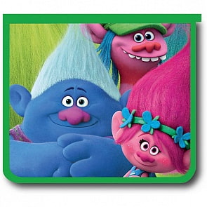 Папка для тетрадей на молнии - Тролли (Centrum, 87557)