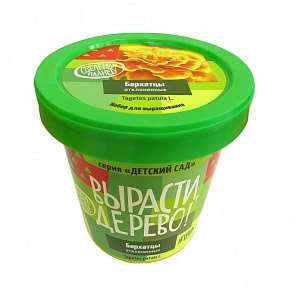 Набор для выращивания растений - Бархатцы отклоненные (Зеленый Капитал, zk-065)