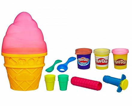 Play Doh пластилин «Контейнер с мороженым» 