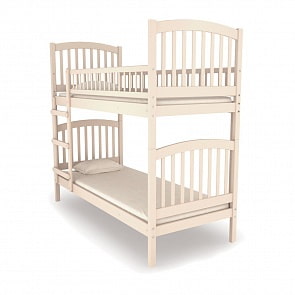 Двухъярусная кровать Nuovita Senso Due, цвет - Sbiancato/Отбеленный (Nuovita, NUO-SEND1251_Sbiancato/Отбеленный)