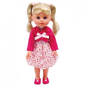 Интерактивная кукла Карапуз поёт песни и читает стихи, 40 см (Карапуз, 13525sim)