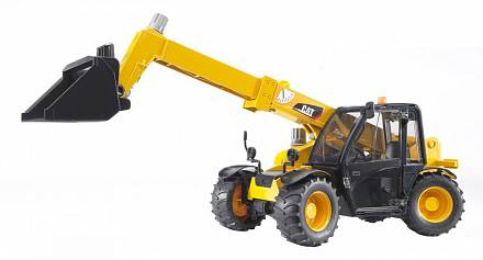 Погрузчик колёсный Bruder CAT Telehandler с телескопическим ковшом 