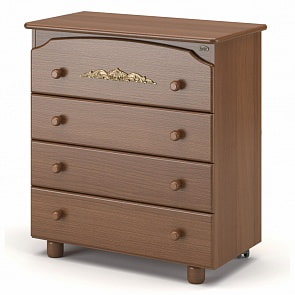 Детский комод – Nuovita Furore, noce scuro/темный орех (Nuovita, сFUR_1058)