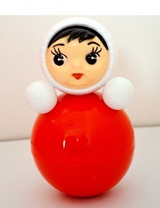 Маленькая неваляшка для малышей (Котовский завод пластмасс, 6С-001)