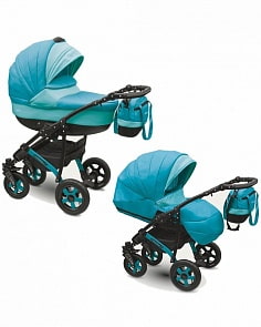 Коляска 2 в 1 Camarelo Sevilla, голубая (Camarelo, SE_22)
