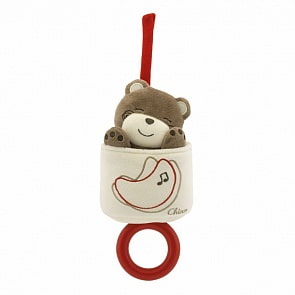 Музыкальная подвеска «Мягкий мишка» (Chicco, 60047st)