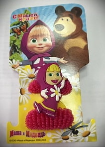 Набор резинок для волос из серии Маша и Медведь – Маша, 2 шт. (Маша и медведь, 359517)