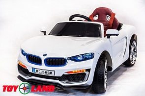 Электромобиль BMW белый (ToyLand,  HC 6688Б)