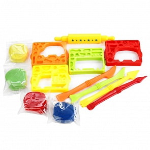 Тесто для лепки Фиксики - Веселые машинки, 4 цвета (MultiArt, B1372160-FIX)