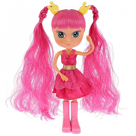 Кукла - Сабина 28 см, комбинированные волосы, 17 аксессуаров в комплекте  