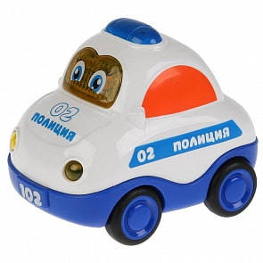 Полицейская машинка, музыкальные стихи М. Дружининой, 8 веселых песенок из мультфильмов (Умка, 1505A441-R3)