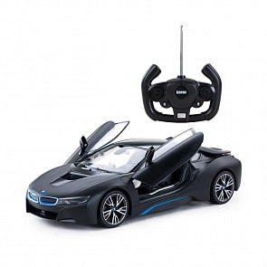 Радиоуправляемая машина - BMW i8, цвет черный матовый, 1:14, 40MHZ (Rastar, 71010B) Радиоуправляемая машина - BMW i8, цвет черный матовый, 1:14, 40MHZ (Rastar, 71010B)