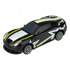 Машинка 2в1 инерционная CrashFest Black Star, разборная, 10 см, блистер (1toy, Т17090-7)