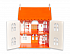 Оранжевый кукольный домик Арина  - миниатюра №5