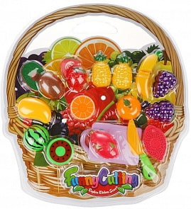 Игровой набор – Фрукты, 11 предметов (Shantou, NF357-L3)