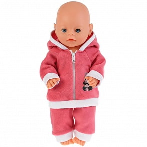 Костюм для кукол 40-42 см – Панда (Карапуз, OTF-2002SF-RU)