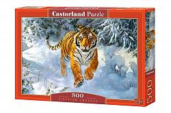 Пазл Castorland 500 деталей Амурский тигр (Castorland, B-52400) - миниатюра