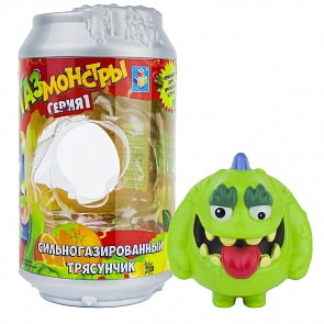 Игрушка из серии Газмонстры со звуковыми эффектами - Жирный Спрайти (1toy, Т17573)