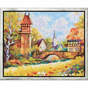 Раскраска Загородная идиллия, красная (Schipper, 9430722)