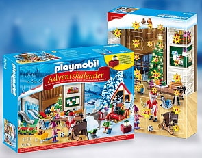 Игровой набор Адвент-календарь - Мастерская Санта-Клауса (Playmobil, 9264pm)